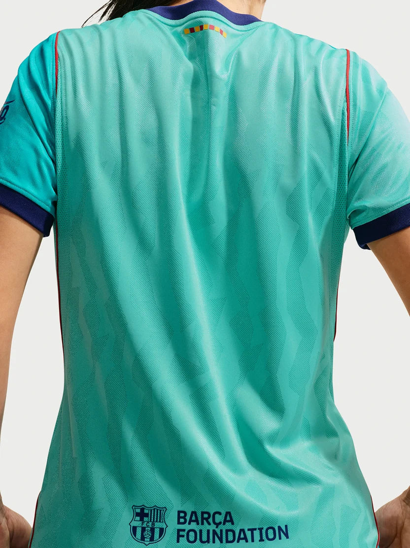 Barcelona Third 26/27 Feminina Nike - Verde