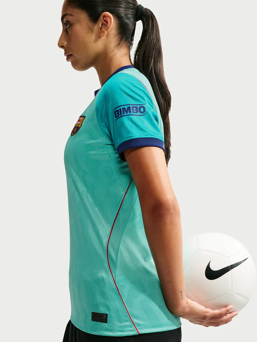 Barcelona Third 26/27 Feminina Nike - Verde