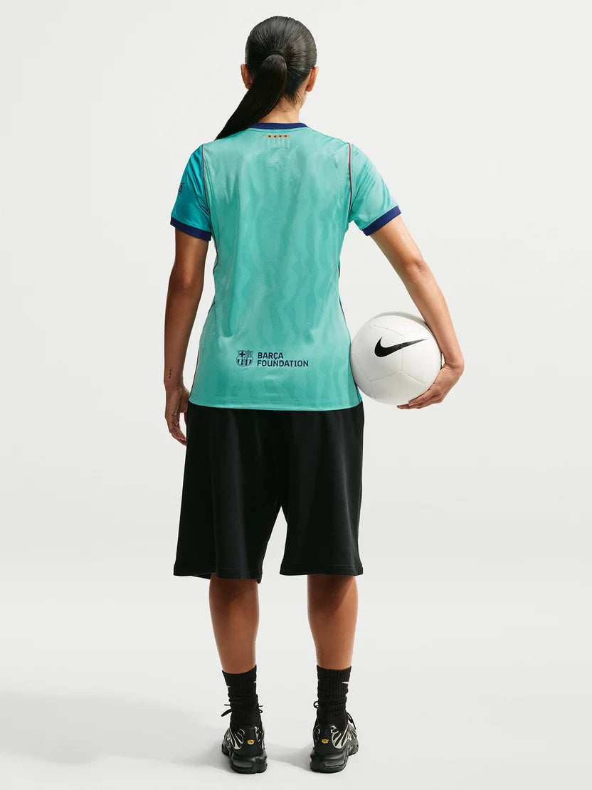 Barcelona Third 26/27 Feminina Nike - Verde