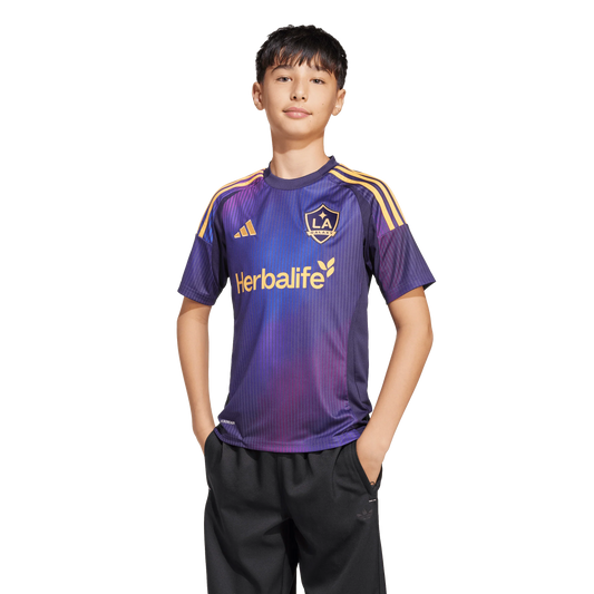 Kit Infantil LA Galaxy Away 25/26  - Roxo