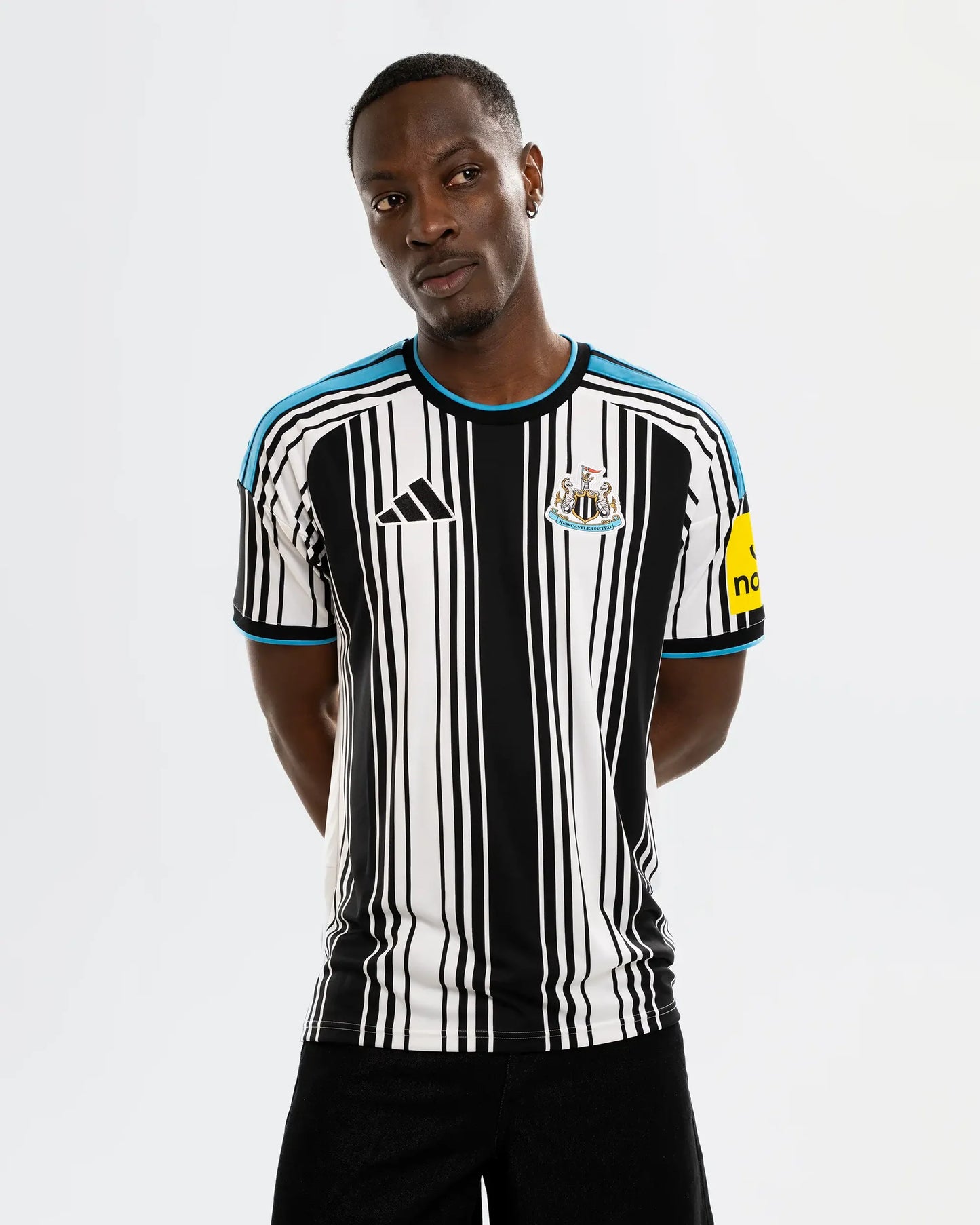 Newcastle Home 26/27 Torcedor Adidas - Preto e Branco