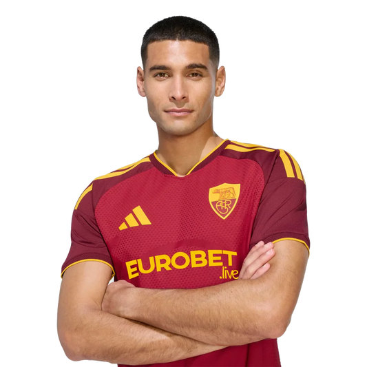 Roma Home 26/27 Jogador Adidas - Vermelho