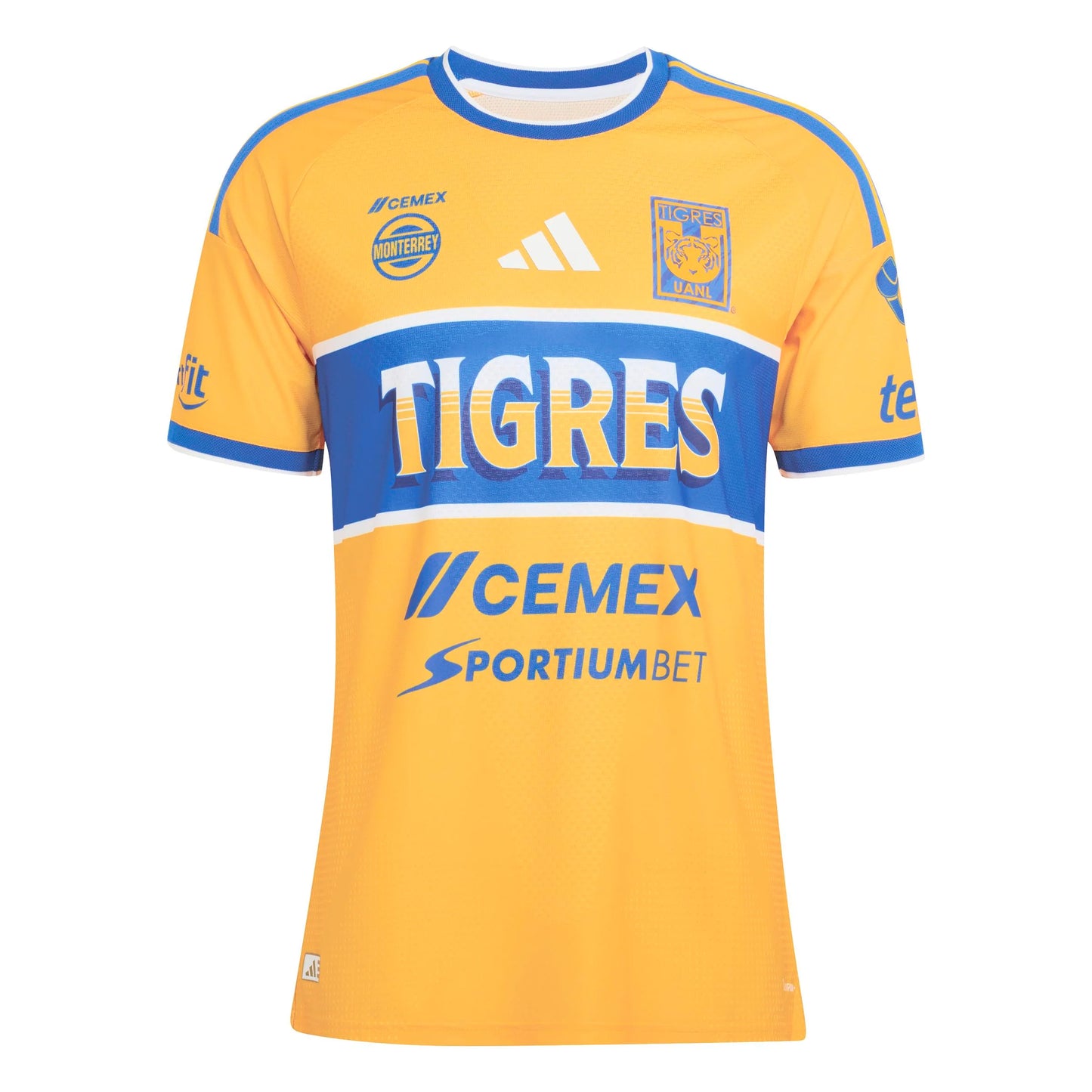 Tigres Home 26/27 Torcedor Adidas Masculino - Amarela e Azul