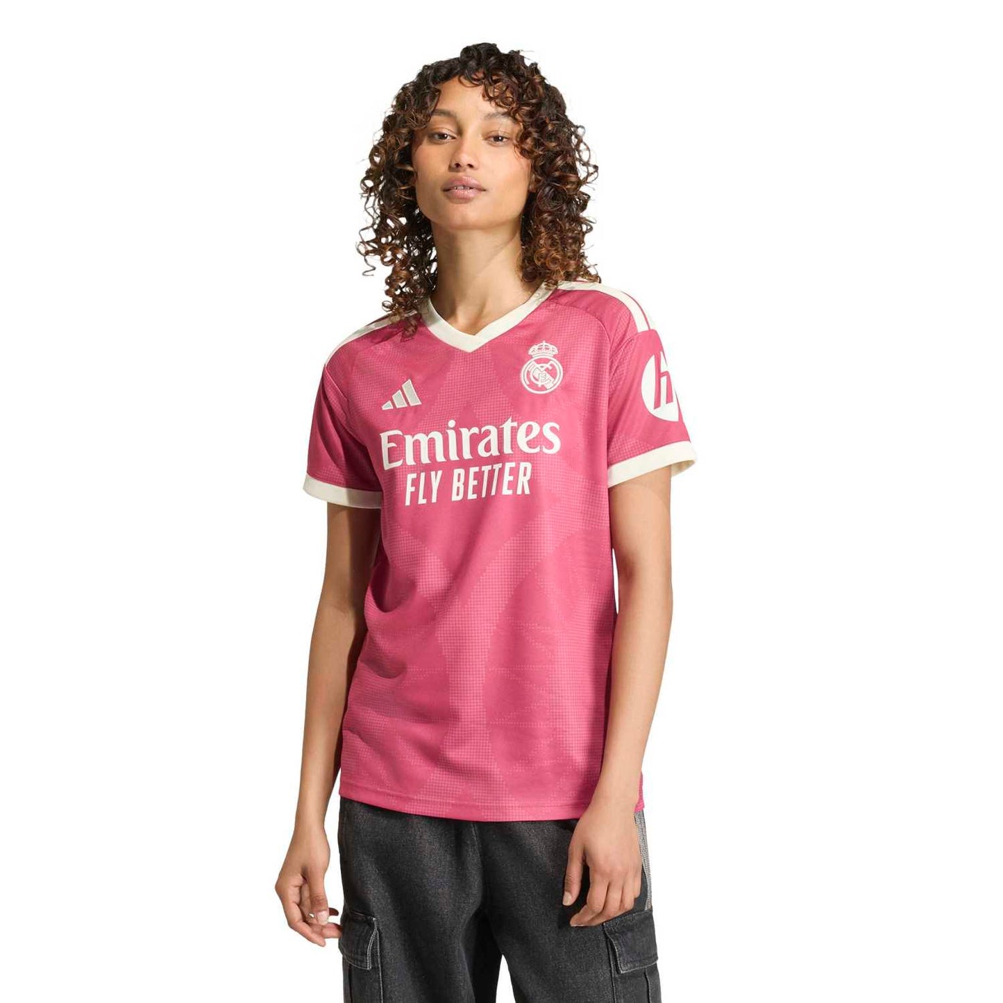 Real Madrid Third 26/27 Feminina Adidas  - Rosa
