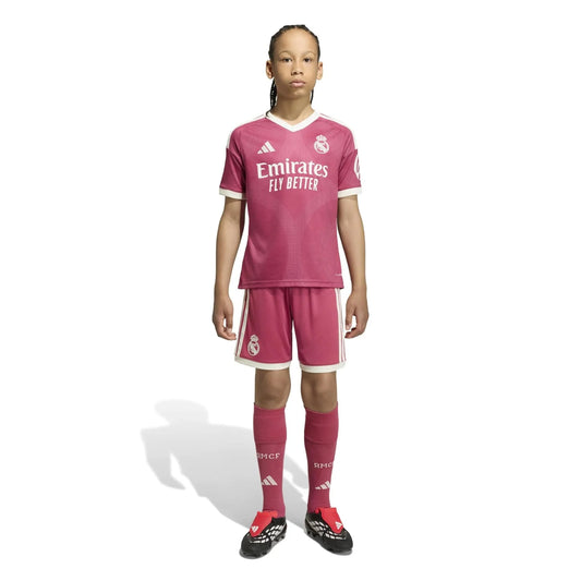 Kit Infantil Real Madrid Third 26/27 - Rosa
