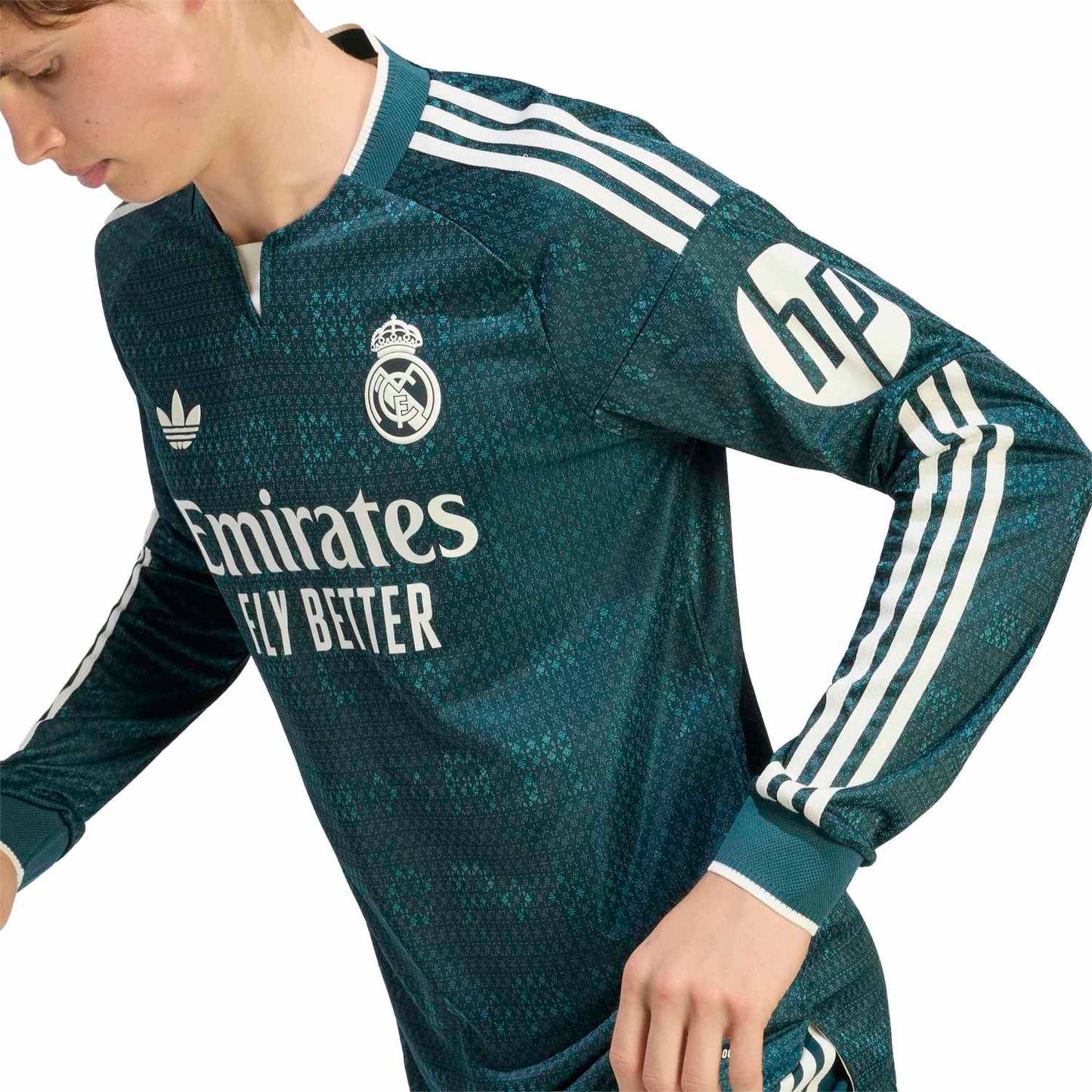 Real Madrid Away 26/27 Jogador Manga Longa Adidas - Verde