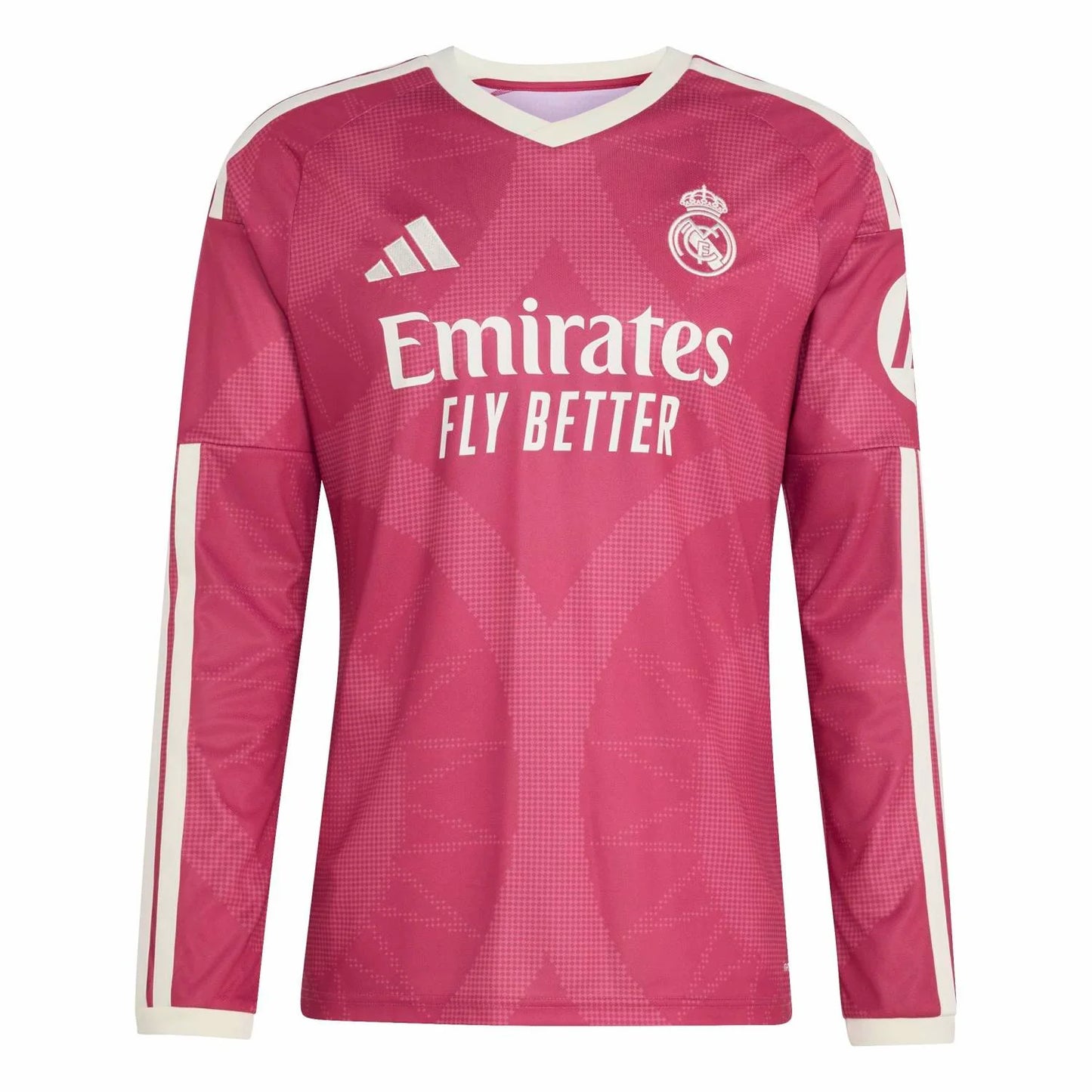 Real Madrid Third Manga Longa 26/27 Torcedor Adidas - Rosa