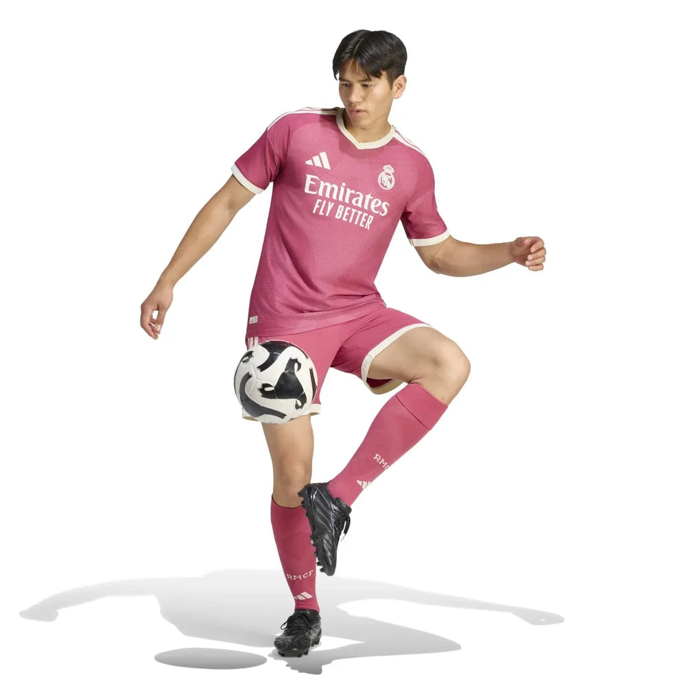 Real Madrid Third 26/27 Jogador Adidas - Rosa