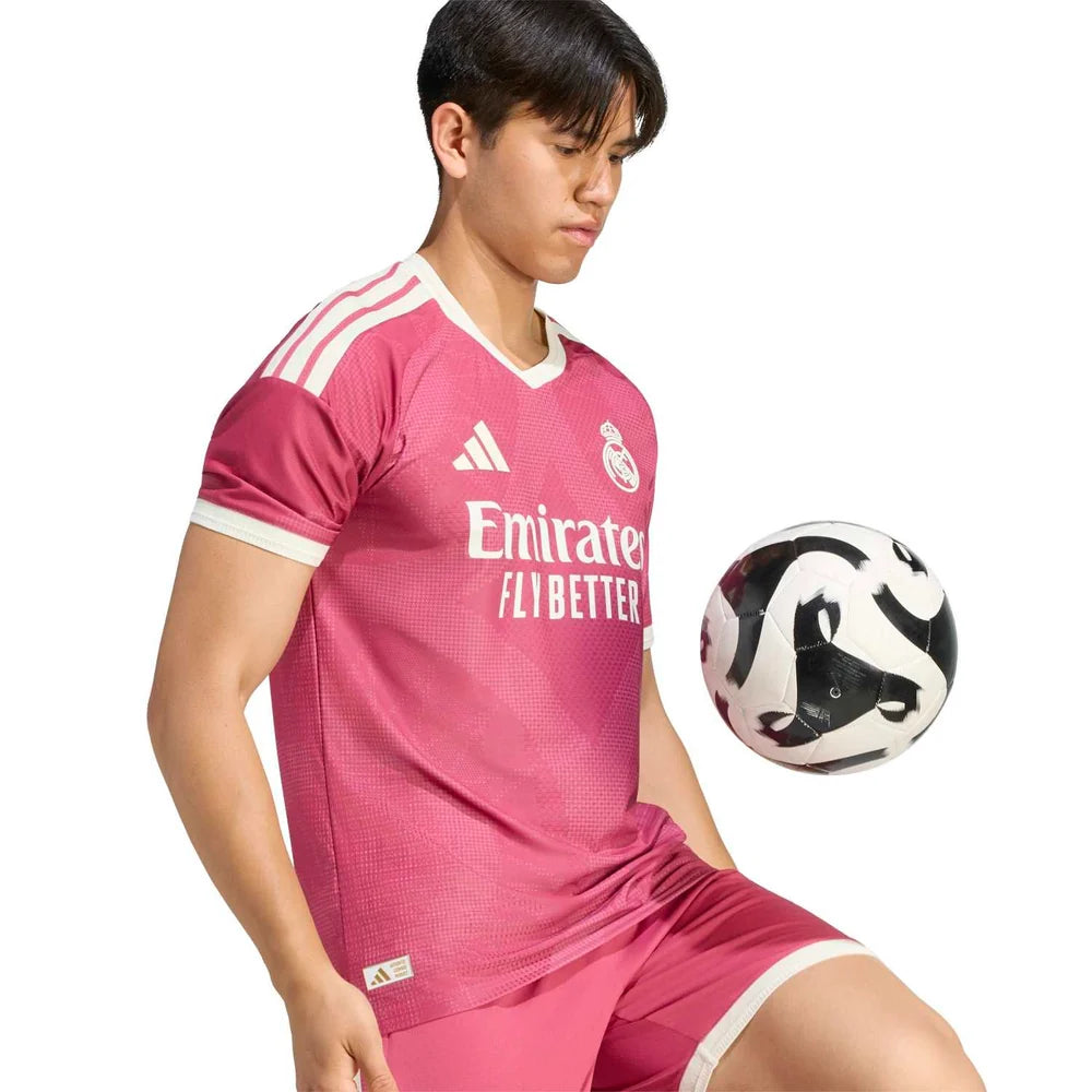 Real Madrid Third 26/27 Jogador Adidas - Rosa
