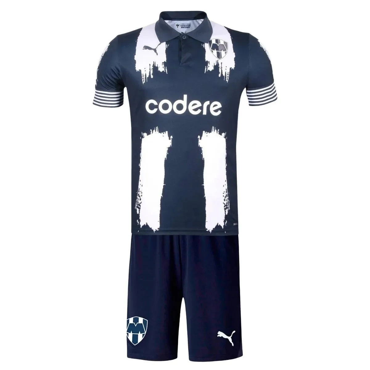 Kit Infantil Monterrey Home 25/26 - Azul Escuro e Branco
