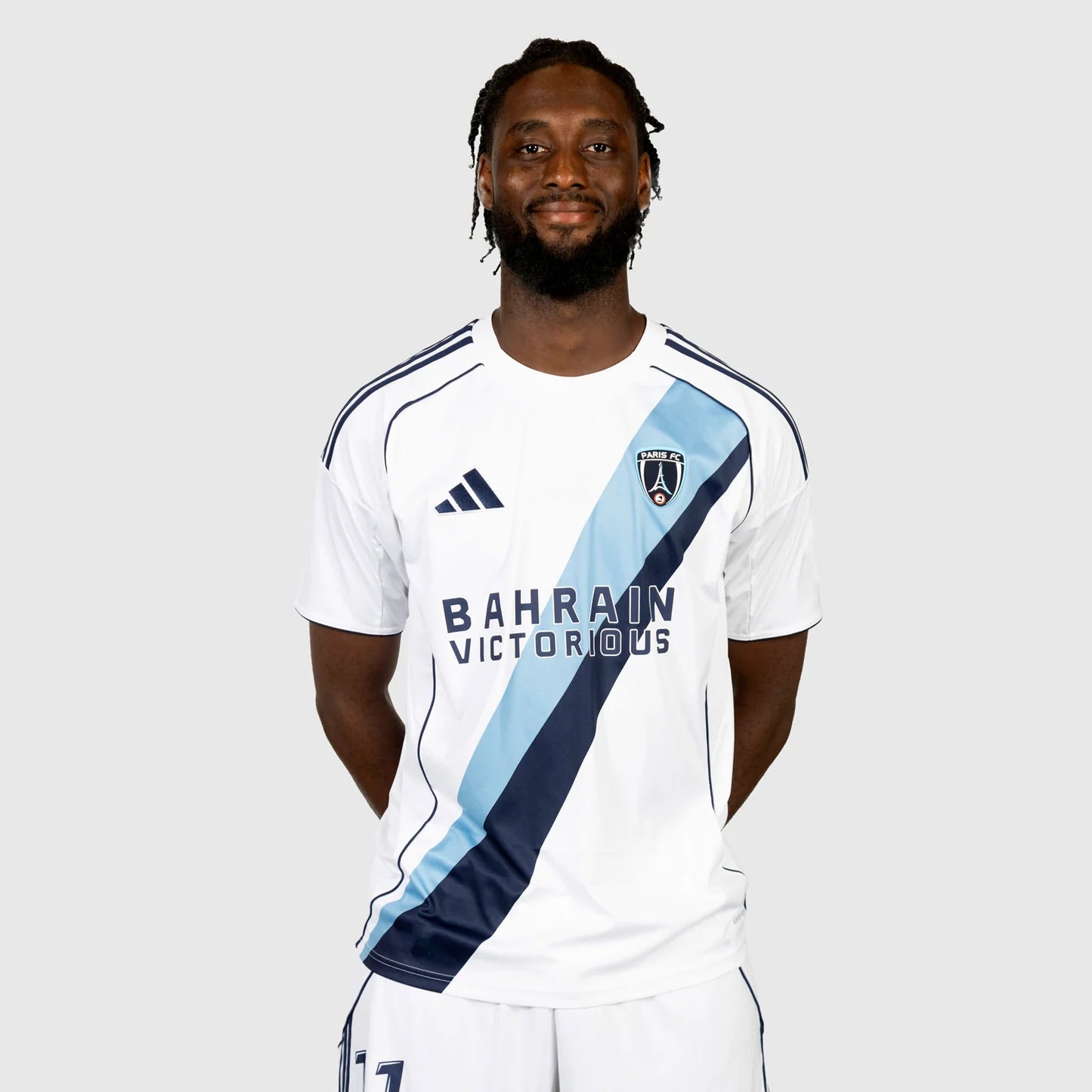 Paris FC Home 25/26 Torcedor Nike - Branca e Azul