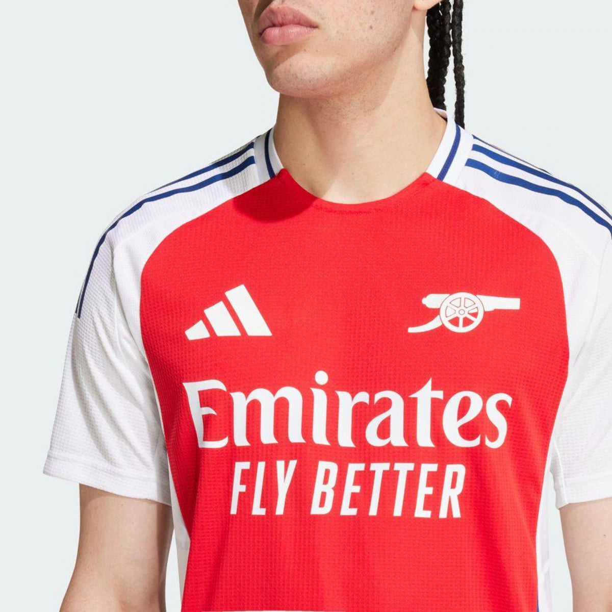 Arsenal Home 24/25 Torcedor Adidas - Vermelha e Branca