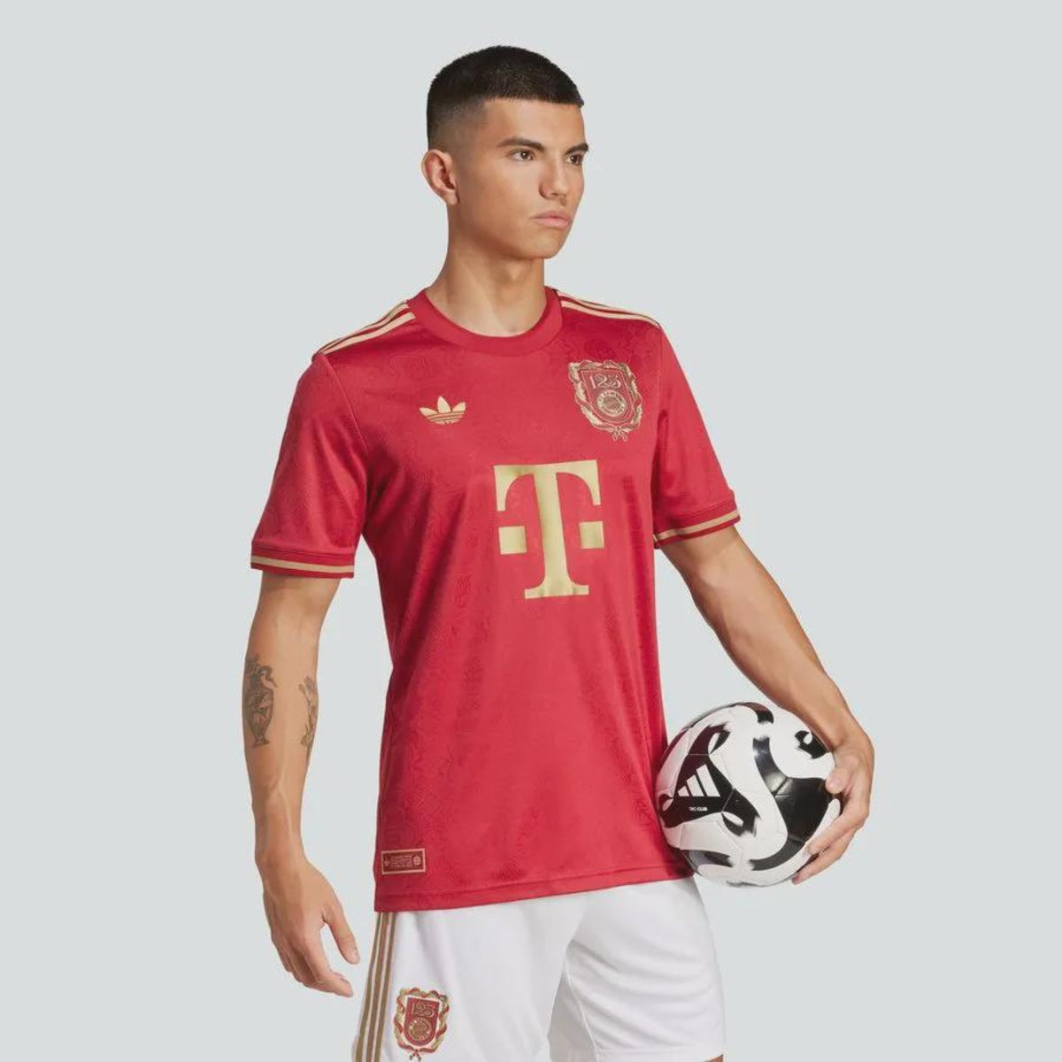 Bayern De Munique Edição 125 anos 25/26 Torcedor Adidas - Vermelho