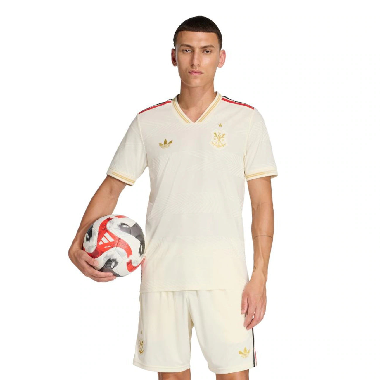 Flamengo Third 25/26 Jogador Adidas - Bege
