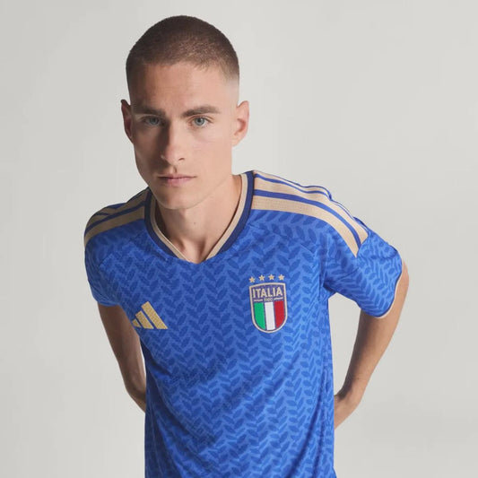 Itália Home 26/27 Masculino Jogador Adidas - Azul