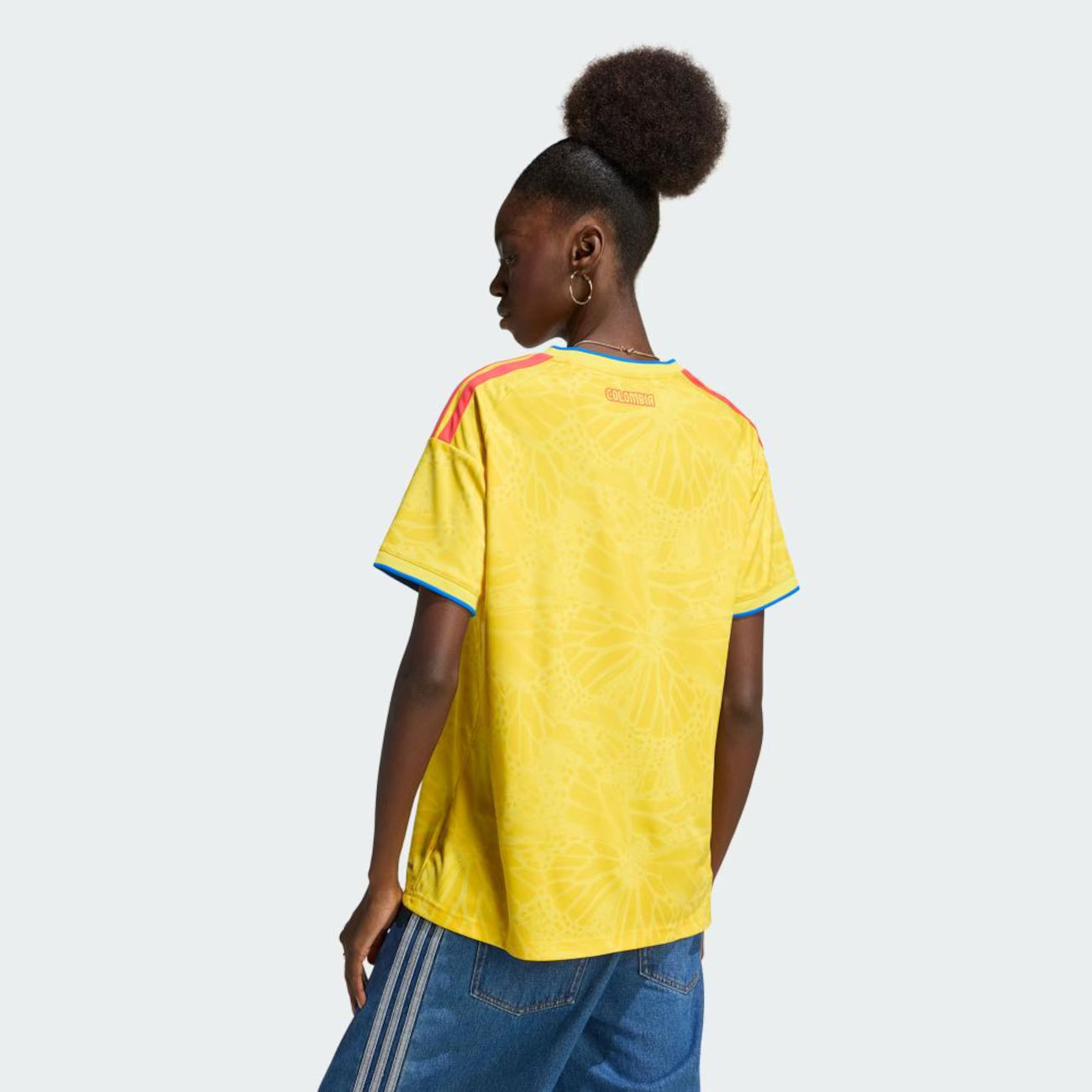 Colombia Home 26/27 Feminino Adidas - Amarela