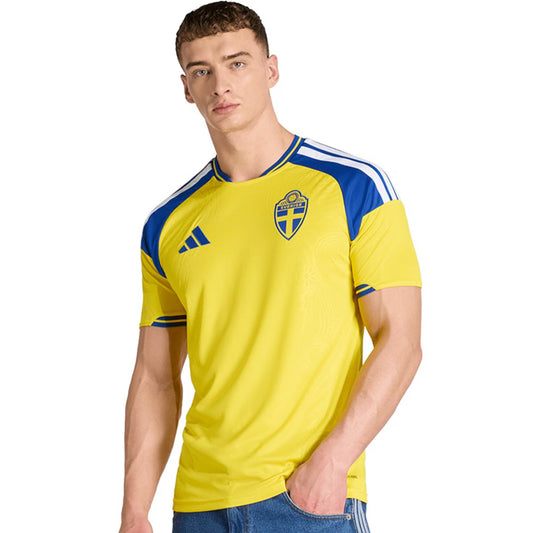 Suécia Home 26/27 Masculino Jogador Adidas - Amarela