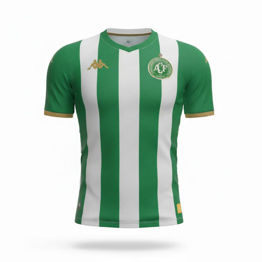 Chapecoense Home 26/27 Torcedor Kappa Masculino - Verde e Branco