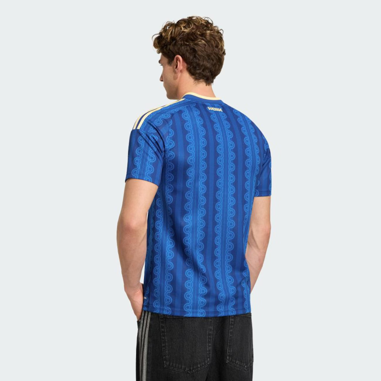 Suécia Away 26/27 Masculino Jogador Adidas - Azul