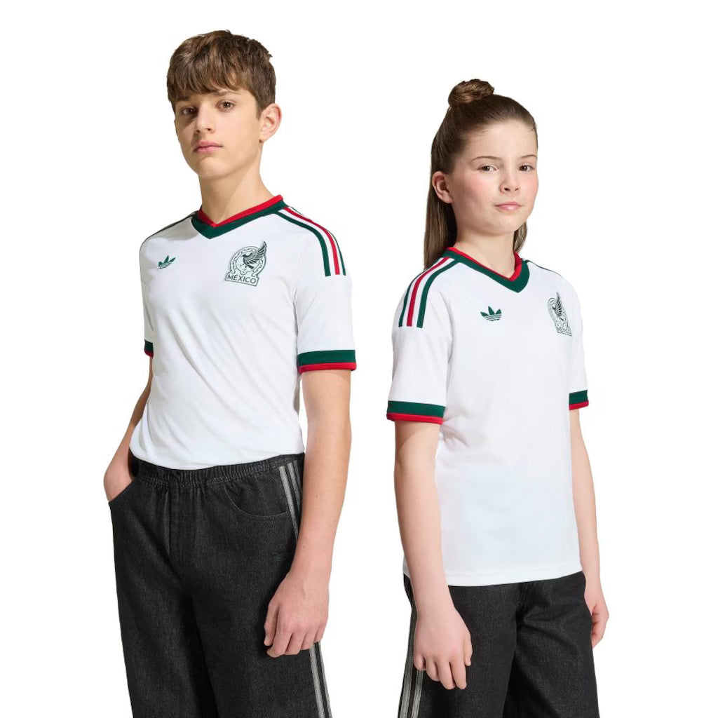 Kit Infantil México Away 26/27  - Branca