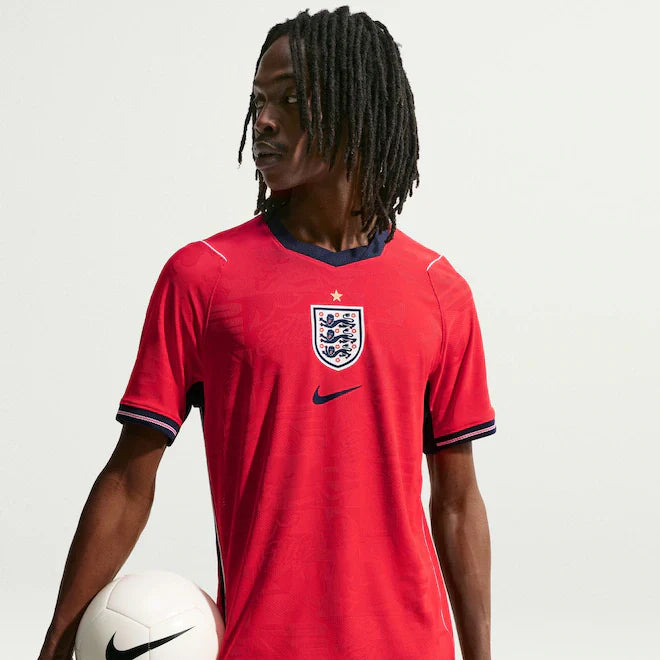 Inglaterra Away 26/27 Torcedor Masculino Nike - Vermelha