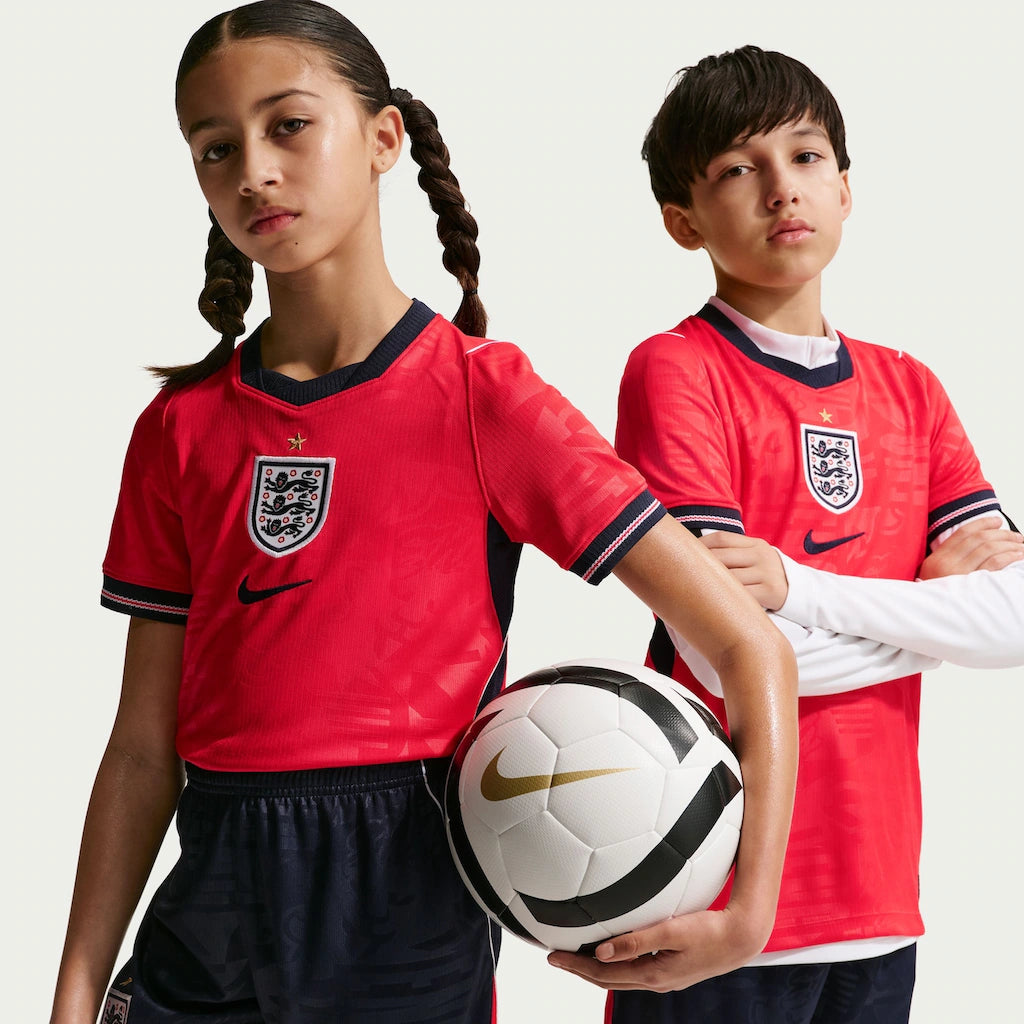 Kit Infantil Inglaterra Away 26/27 - Vermelho