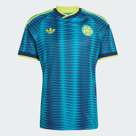 Colombia Away 26/27 Masculino Torcedor Adidas - Azul