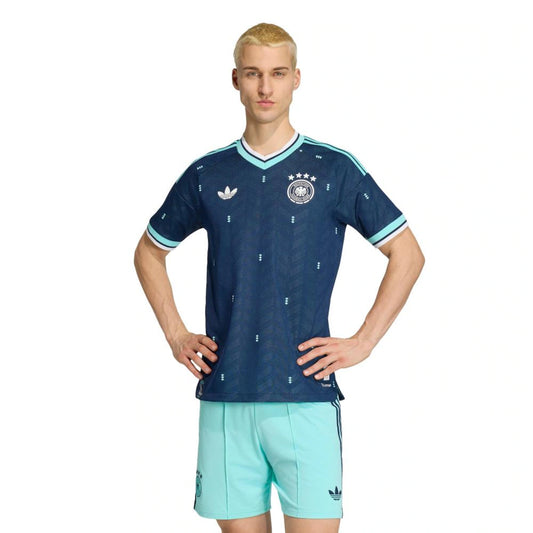 Alemanha Away 26/27 Jogador Masculino Adidas - Azul Turquesa