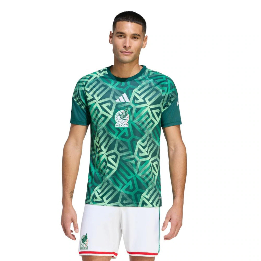Mexico Pré Jogo 26/27 Masculino Torcedor Adidas - Verde