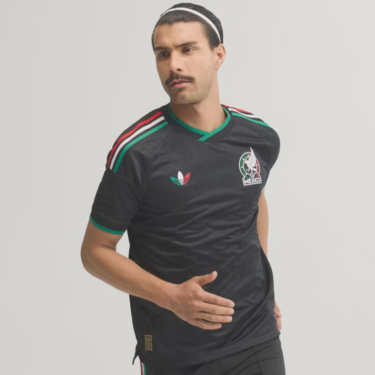 México Third 26/27 Masculino Jogador Adidas  - Preto