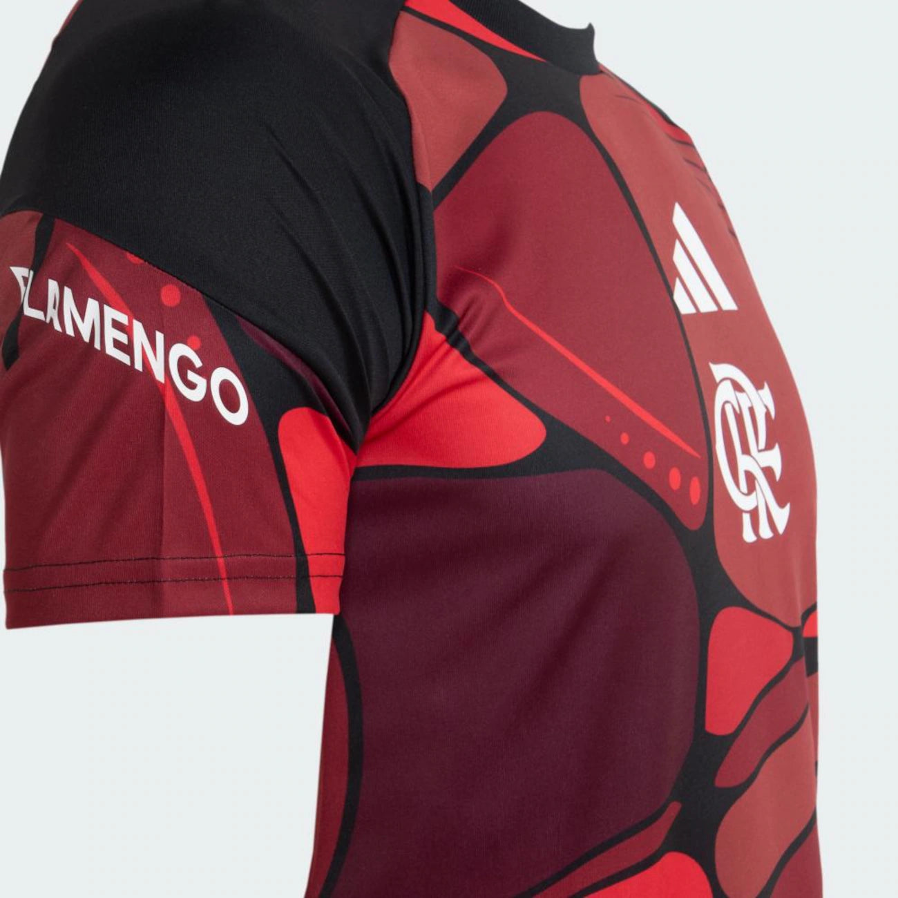Flamengo Pré Jogo 26/27 Torcedor Adidas Masculino - Vermelho