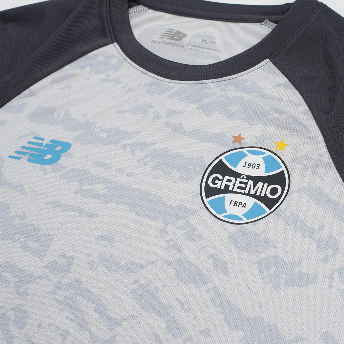 Grêmio Treino 26/27 NB Torcedor -  Cinza E Preta