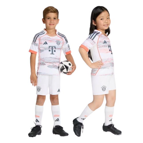 Kit Infantil Bayern de Munique Away 25/26 - Branco