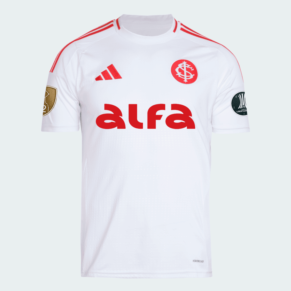 Internacional Away 25/26 Torcedor Com Patrocínios Adidas Masculino