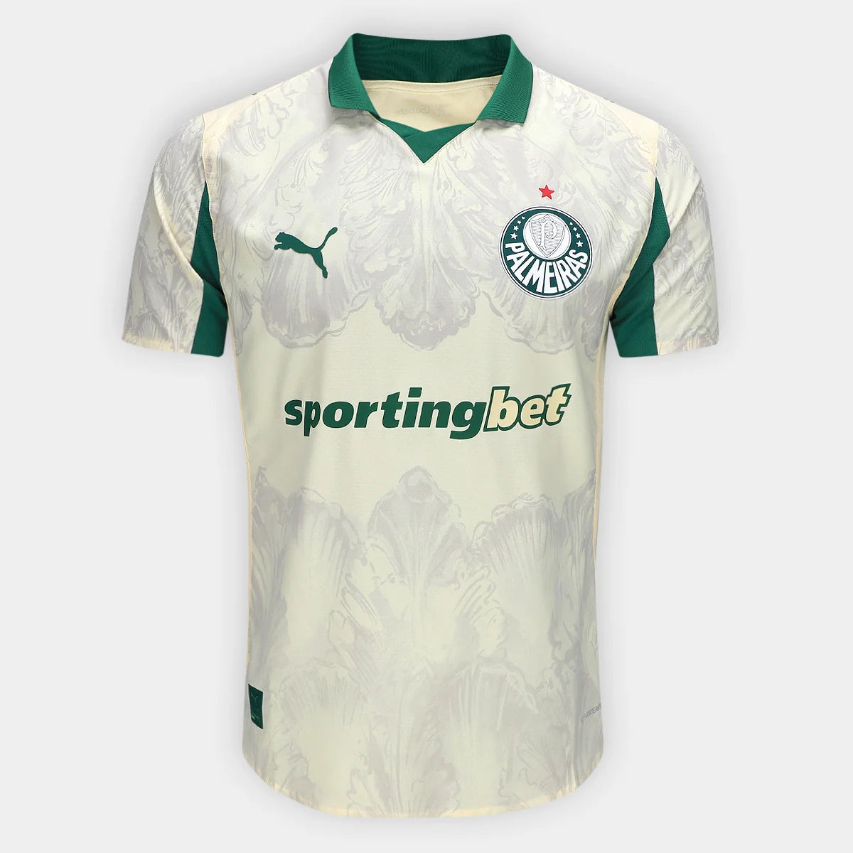 Palmeiras Edição Especial Mundial de Clubes 25/26 Masculino Jogador - Bege
