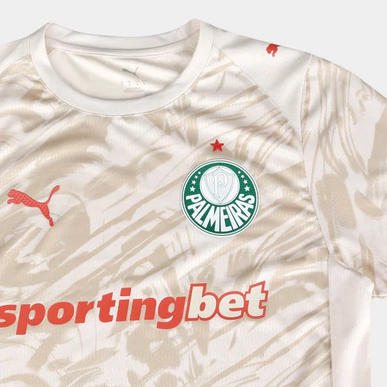 Palmeiras Third 26/27 Masculino Torcedor Puma - Bege
