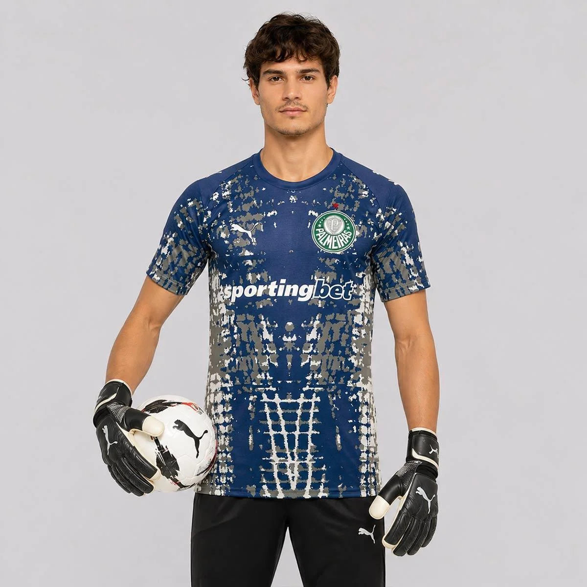 Palmeiras Goleiro 26/27  Torcedor Puma - Azul