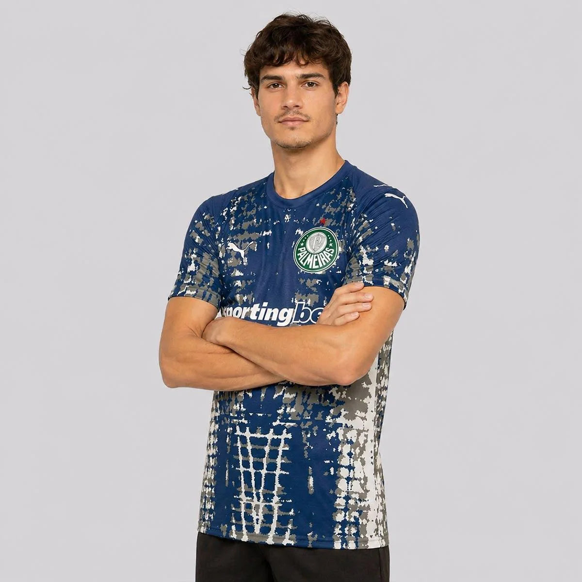 Palmeiras Goleiro 26/27  Torcedor Puma - Azul