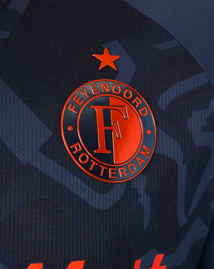 Feyenoord Third 26/27 Torcedor Castore - Azul Escuro