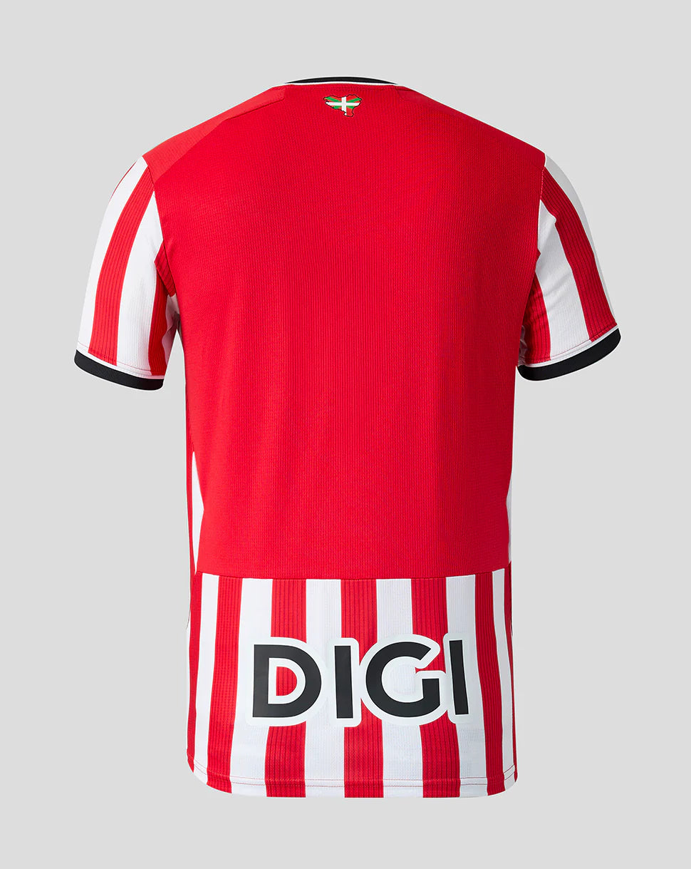 Athletic Bilbao Home 26/27 Torcedor Castore  - Vermelho e Branco
