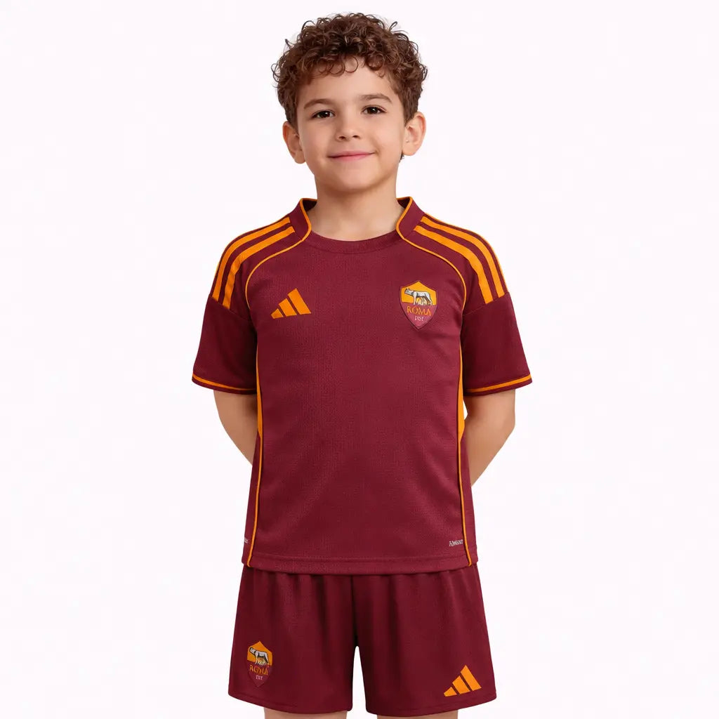 Kit Infantil Roma Home 25/26 - Vermelho