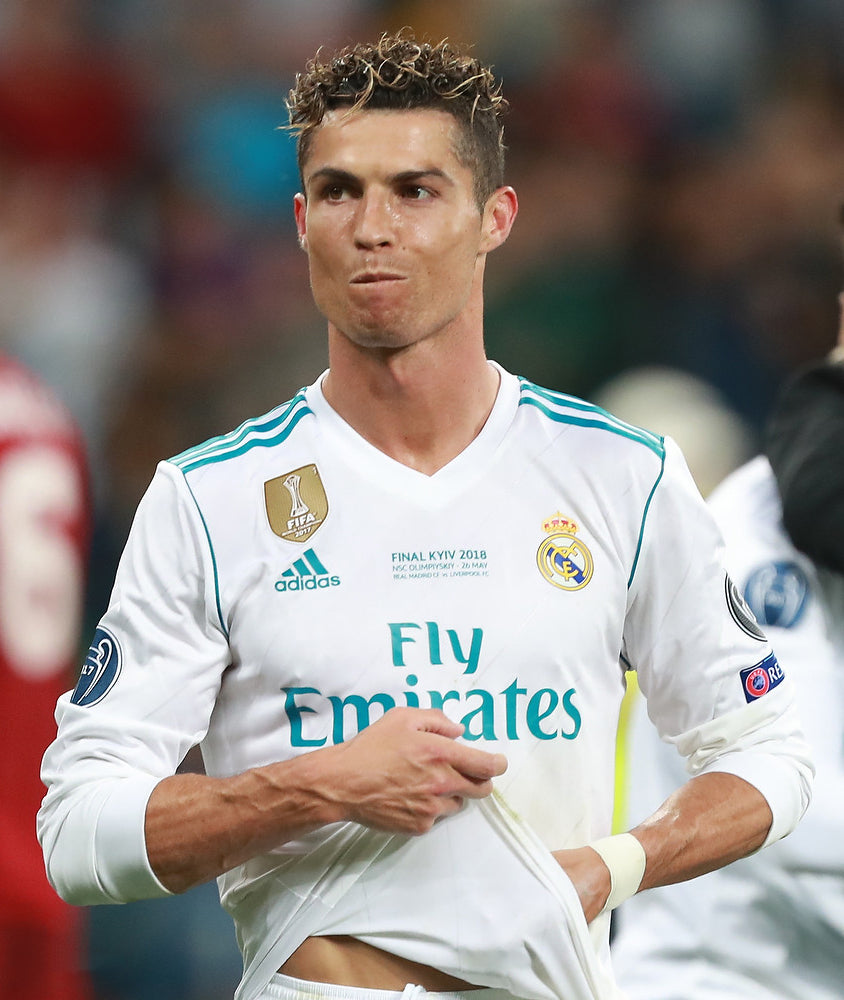Real Madrid Home Retrô 17/18 Adidas - Branca