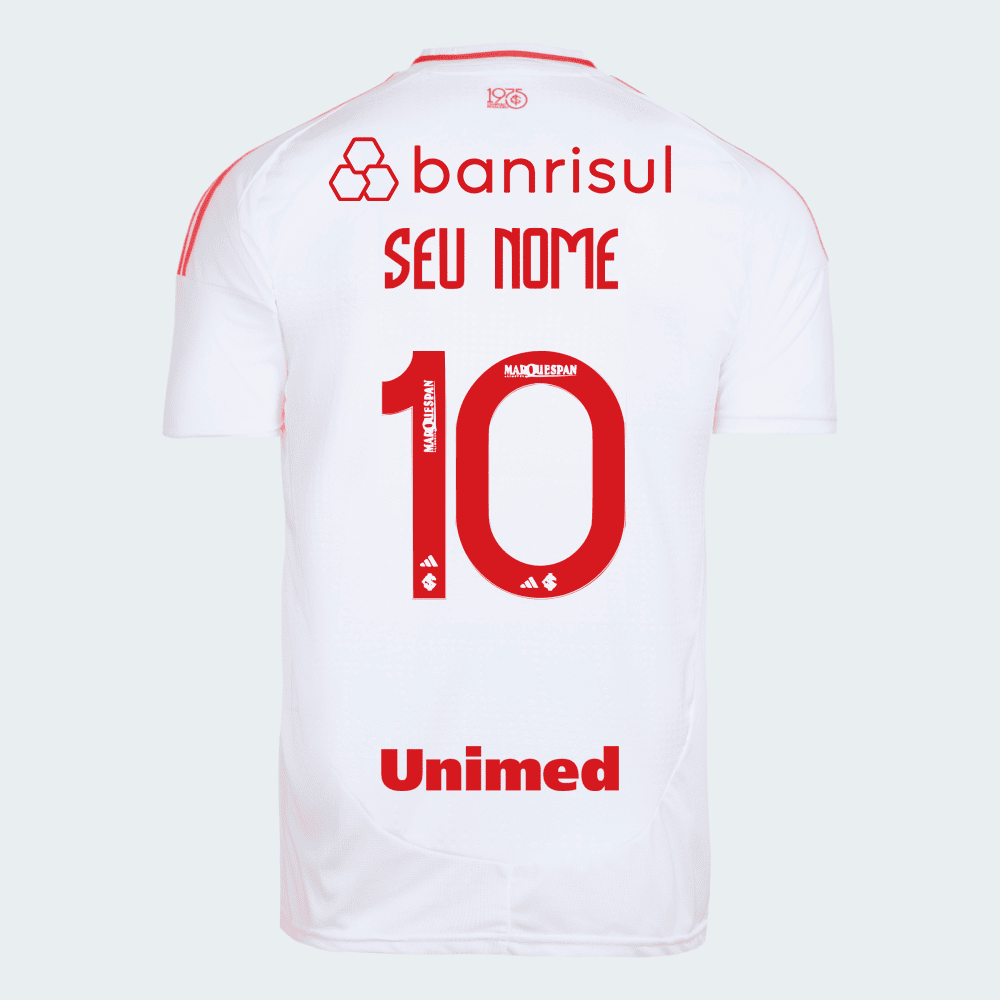 Internacional Away 25/26 Torcedor Com Patrocínios Adidas Masculino