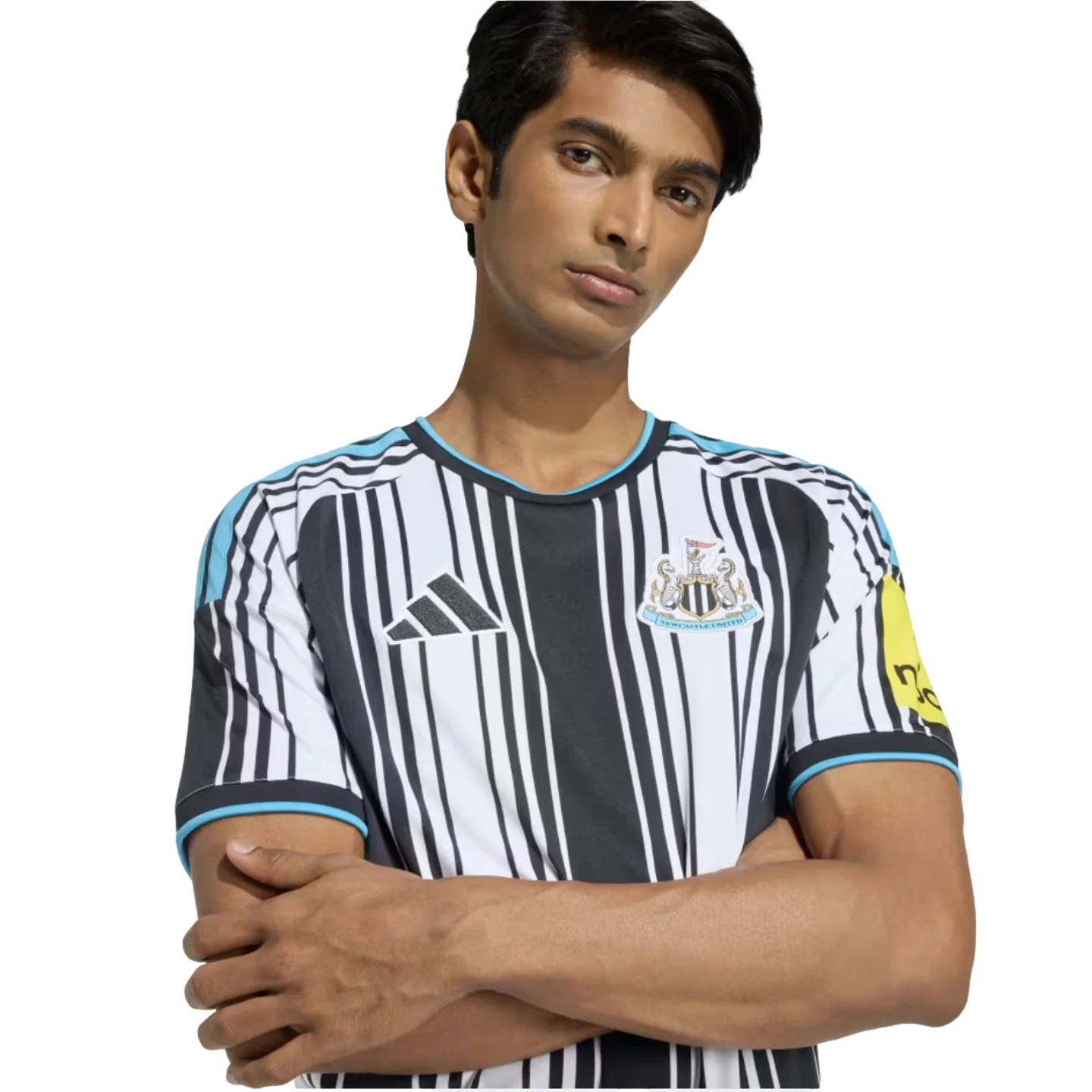 Newcastle Home 26/27 Torcedor Adidas - Preto e Branco