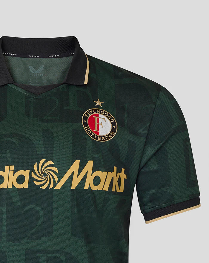 Feyenoord Fourth 25/26 Torcedor Castore - Verde