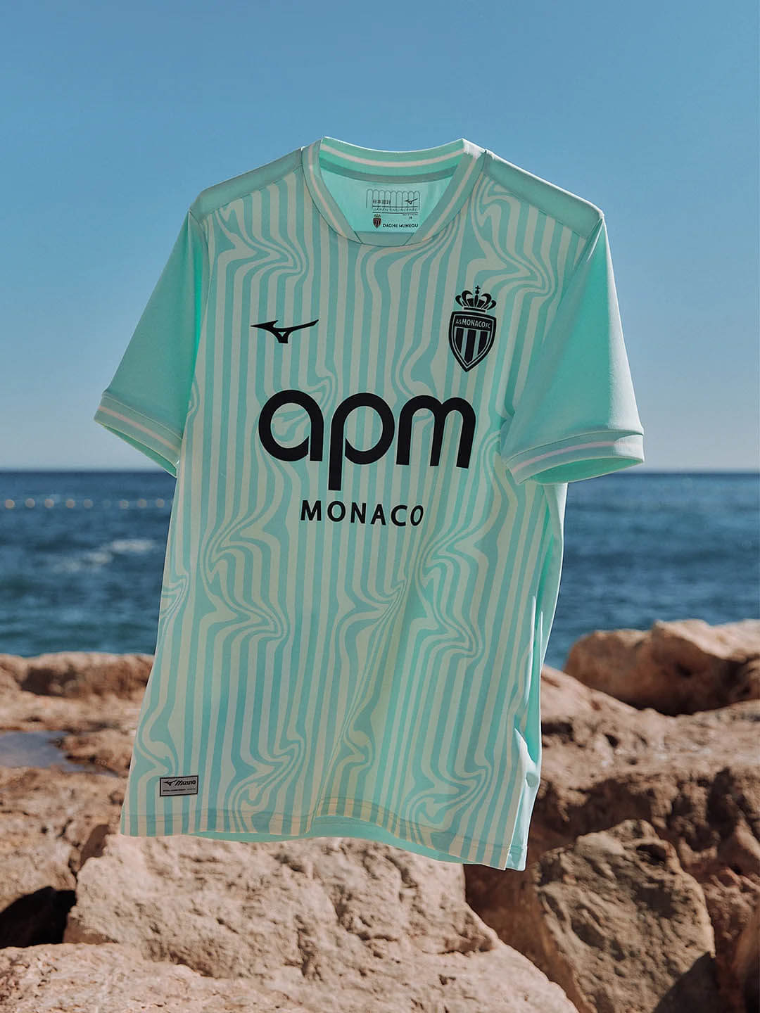 Monaco Third 26/27 Torcedor Mizuno - Azul Claro
