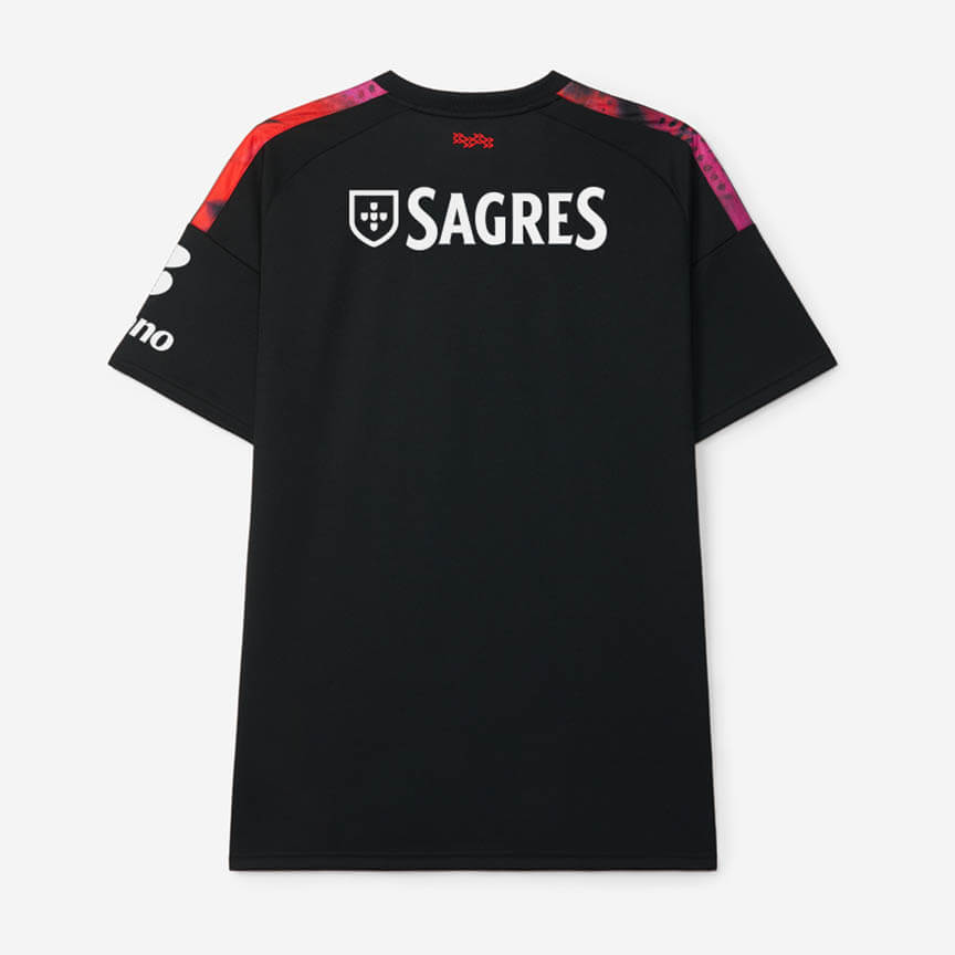Benfica Third 26/27 Torcedor Adidas - Preto e Vermelho