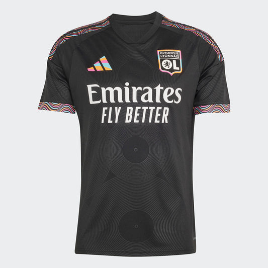 Lyon Third 26/27 Torcedor Adidas - Preta