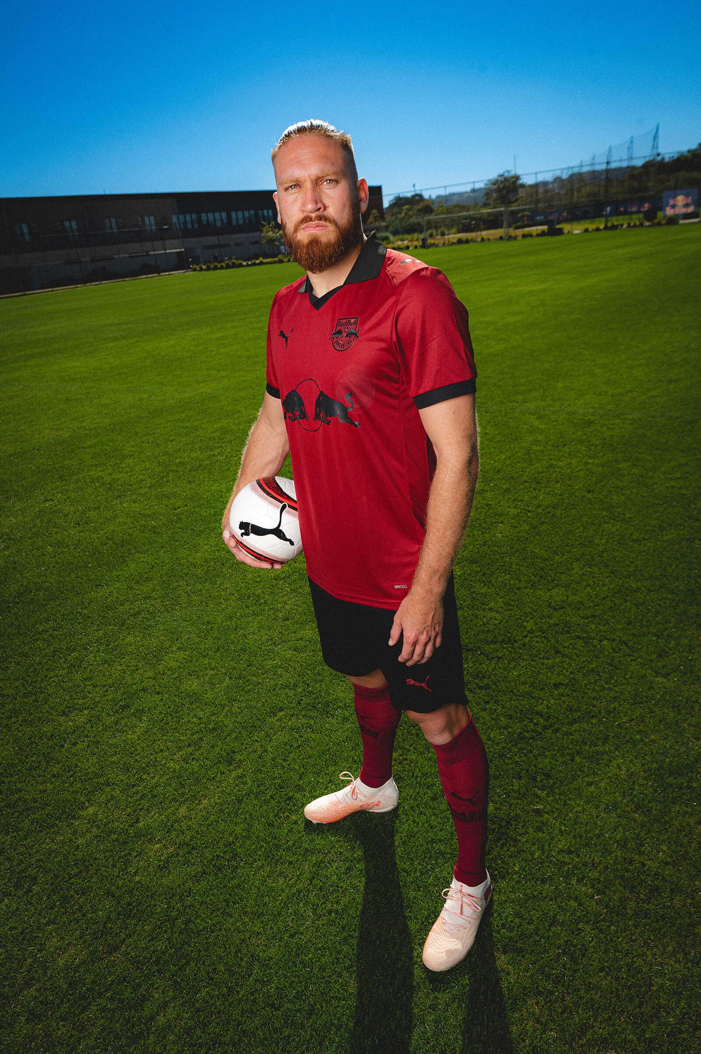 RB Bragantino Third 26/27 Puma Masculino -  Vermelho e Preto