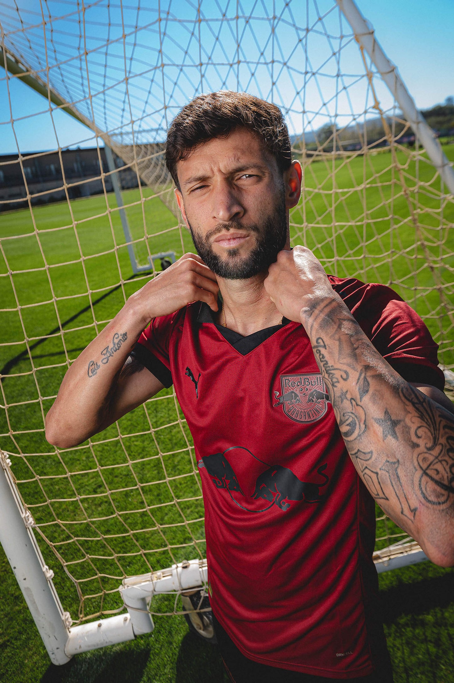 RB Bragantino Third 26/27 Puma Masculino -  Vermelho e Preto